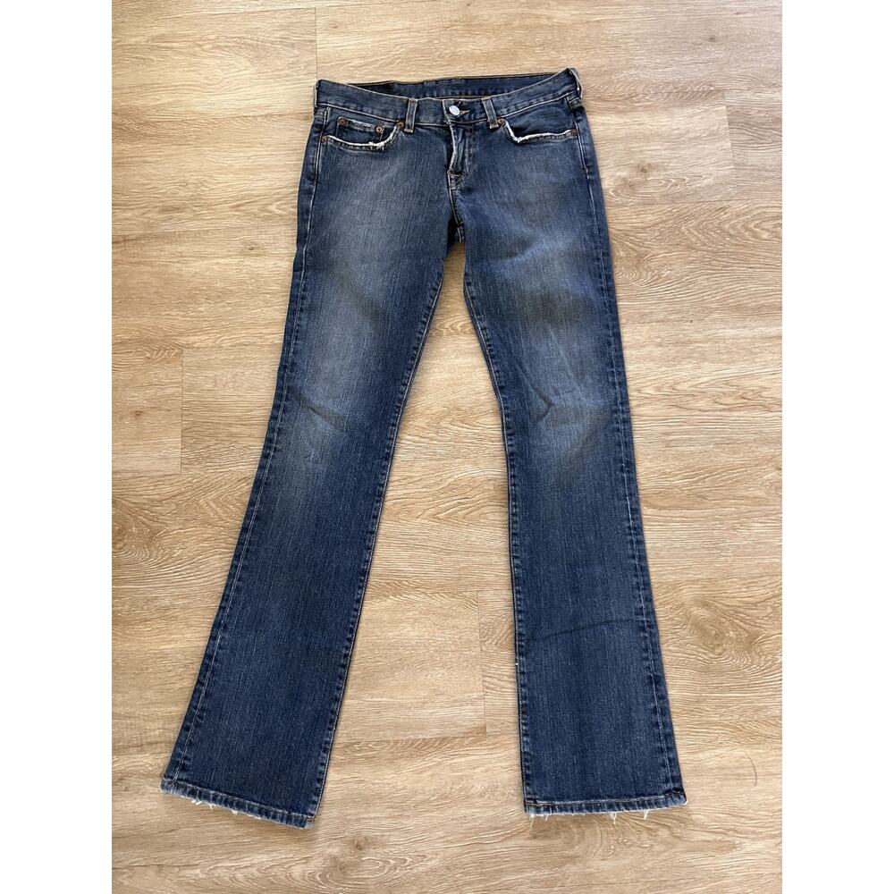 Lucky Brand Dungarees American Classic Bootcut Jeans Dark Wash Size 4 27 82ZH020